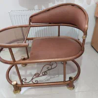 میز تلفن فلزی