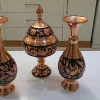 ظروف مسی|صنایع دستی و سایر لوازم تزئینی|قم, دانش|دیوار