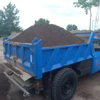 شن و ماسه با نیسان کمپرسی