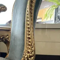 میز نهارخوری 8 نفره سلطنتی ورق طلا|میز و صندلی غذاخوری|مشهد, نیروی هوایی|دیوار