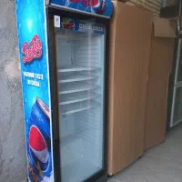 یخچال تک درب ویترینی نوشابه عرض ۷۰اک اک