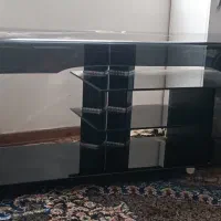 میز تلویزیون شیشه ای