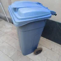 سطل زباله بزرگ چرخ دار