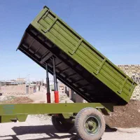 تریلی دو چرخ چهار چرخ بارکش تراکتور فرگوسن فیات