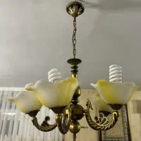 لوستر ۵شاخه دو عدد،لوستر سه شاخه ،