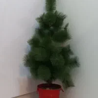 حراج درخت کاج پلاستیکی کریسمس باگلدان ۵۰۰ تومن