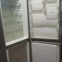 یخچال استیل تمیز وسالم بدون برفک برند خارجی هایسنس|یخچال و فریزر|تربت جام, شاد|دیوار