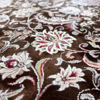 دو عددفرش نه متری ۱۲۰۰شونه طرح تبریززمینه قهوه ای|فرش|تهران, نیروی هوایی (پیروزی)|دیوار