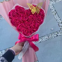 باکس و دسته گل روبانی|گل مصنوعی|شیراز, فرهنگ شهر|دیوار
