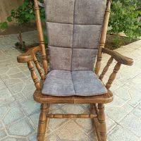 معاوضه صندلی راک نو سفارشی چوب راش سنپلاس کردم‌