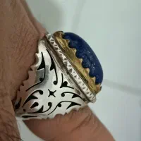 انگشتر لاجورد کار دست استاد شاهرخ یه کار واقعا خاص|جواهرات|فولادشهر, فولادشهر|دیوار