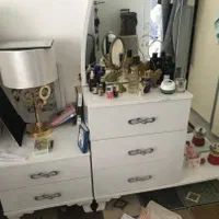 میز آرایش و پا تختی