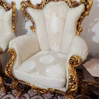 مبل سلطنتی 9نفره تمام چوب درحدآک|مبلمان خانگی و میز عسلی|بروجرد, |دیوار