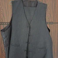 ۲ عدد کت و شلوار نو همراه با جلیقه|لباس|خلخال, |دیوار