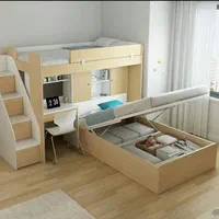 تخت دوطبقه ۷۱۲۳ /تخت یکنفره۴۳۲|تخت و سرویس خواب|اصفهان, باغ فدک|دیوار