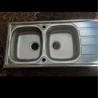 سینک ظرفشویی با کارتن و لوازم