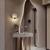 شیشه آینه قدی دفرمه باکس