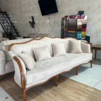 مبل فرانسوی راش/ مبلمان کلاسیک/ کد ۴۵۳|مبلمان خانگی و میز عسلی|رشت, بازار|دیوار