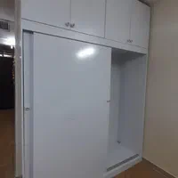 کمد دیواری ریلی کمددیواری درب ریل  عرض 180