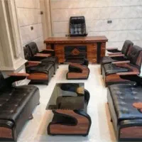 مبلمان اداری نیم ست دسته خلبانی