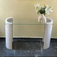 کنسول میز عسلی سنگی تروارتن