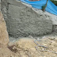 شاتکریت تر با دستگاه سیمان پاش|خدمات پیشه و مهارت|چالوس, |دیوار