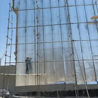 نصب ایزوگام قیرگونی وتخریب ساختمان