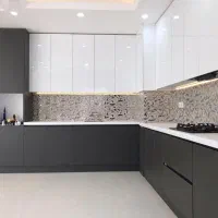 اجرای کابینت-نئوکلاسیک-ممبران-هایگلاس-انزوپولیش|خدمات پیشه و مهارت|قم, بکایی|دیوار