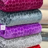پتوی نقش برجسته تک نفره ی خارجی جنس عالی