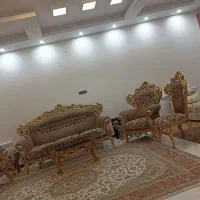 مبل استیل چوب راش 9نفره