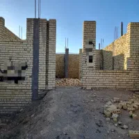 اسکلت ۱۰۷ متر درب حیاط|فروش خانه و ویلا|شیراز, شهرک برق|دیوار