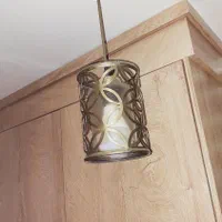 لوستر وارداتی . ۳ شعله|لوستر و چراغ آویز|رشت, سعدی (تختی)|دیوار