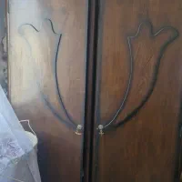 دو لنگه کمد چوبی