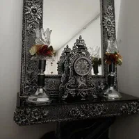 اینه وشمعدان بزرگ