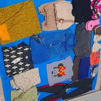 شال و رو سری و لباس