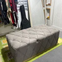 مبل پاف طوسی mdf