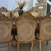 مبل ۹نفره با ناهارخوری و بوفه( کارکرده)|مبلمان خانگی و میز عسلی|آسارا, |دیوار