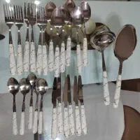 سرویس قاشق چنگال سرامیکی