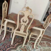 ناهار خوری ۴نفره (شیری رنگ)