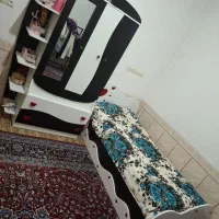 ست تخت وکمد ام دی اف