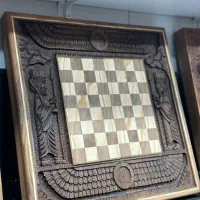 تخته نرد و شطرنج کنده کاری سفارشی