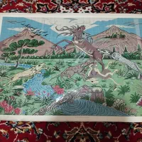 نقشه شکاری تابلوفرش