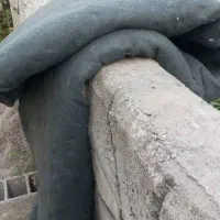 استخرفایبرگلاس همرابا برزنت تسمه نگه دارنده