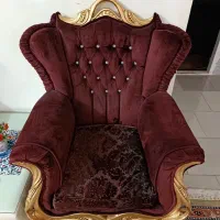 مبل سلطنتی راحتی|مبلمان خانگی و میز عسلی|تربت جام, فاز ۳ فرهنگیان|دیوار