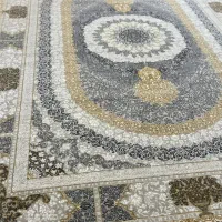 فرش نقره ای لاکی ۱۲ متری در حد عالی
