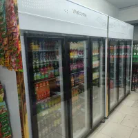 یخچال ایساده۳درب ویترینی ارج سرما۶درب