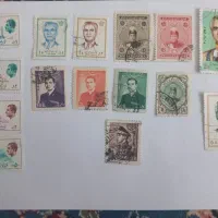 ۱۵ عدد تمبر پهلوی و قاجاری