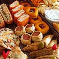 سینی مزه فینگر فود حلوا با پایین ترین قیمت