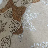 رومیزی چهار تیکه گرد|پرده، رانر، رومیزی|همدان, |دیوار