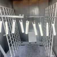 آکوردونی حفاظ نرده درب حیاطی|مصالح و تجهیزات ساختمان|پرند, فاز ۶|دیوار